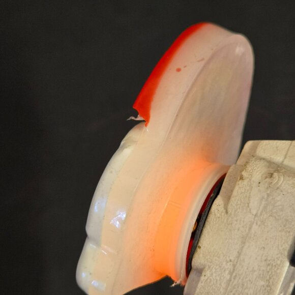 Vintage 80s Lucite Rainbow Night Light "Tom" Name Clouds Working Condition - Picture 3 of 11